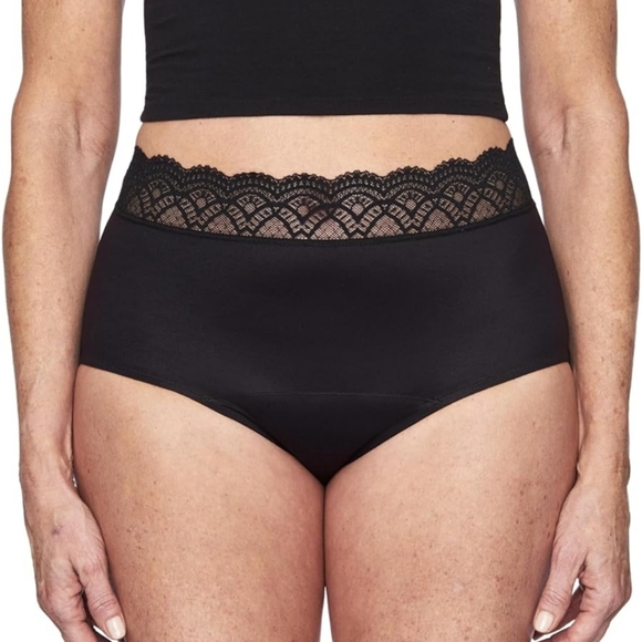 Hi-Waist Underwear, Holds up to 100ml or 6tbps or 1/4 Cup Worth of Liquid, Light - Picture 5 of 7